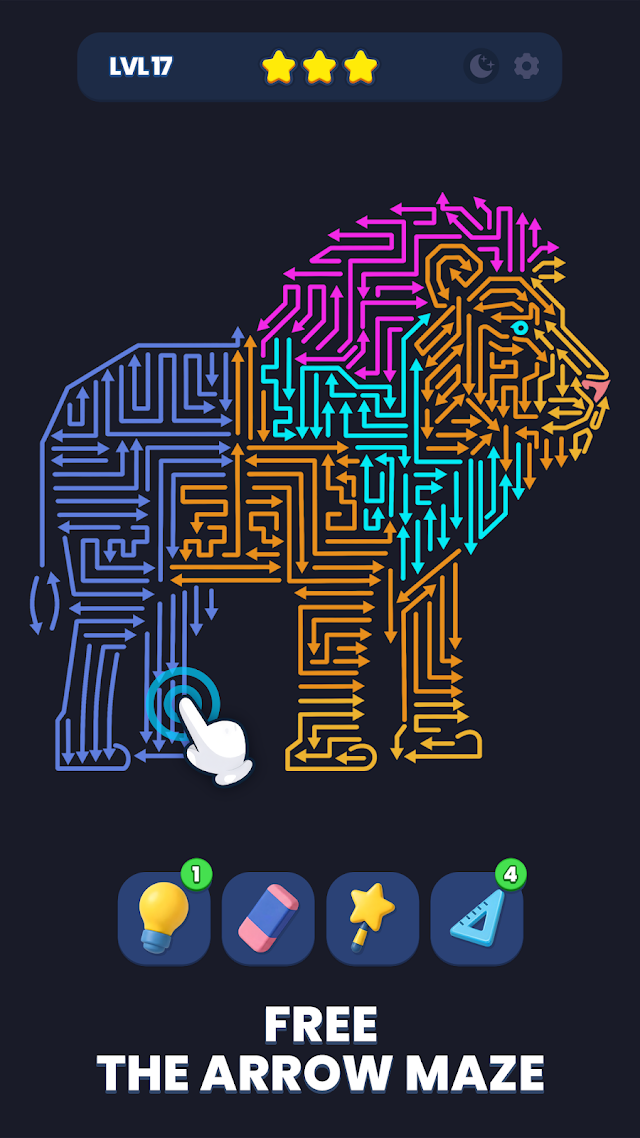Point Out: Color Escape Puzzle Resimleri