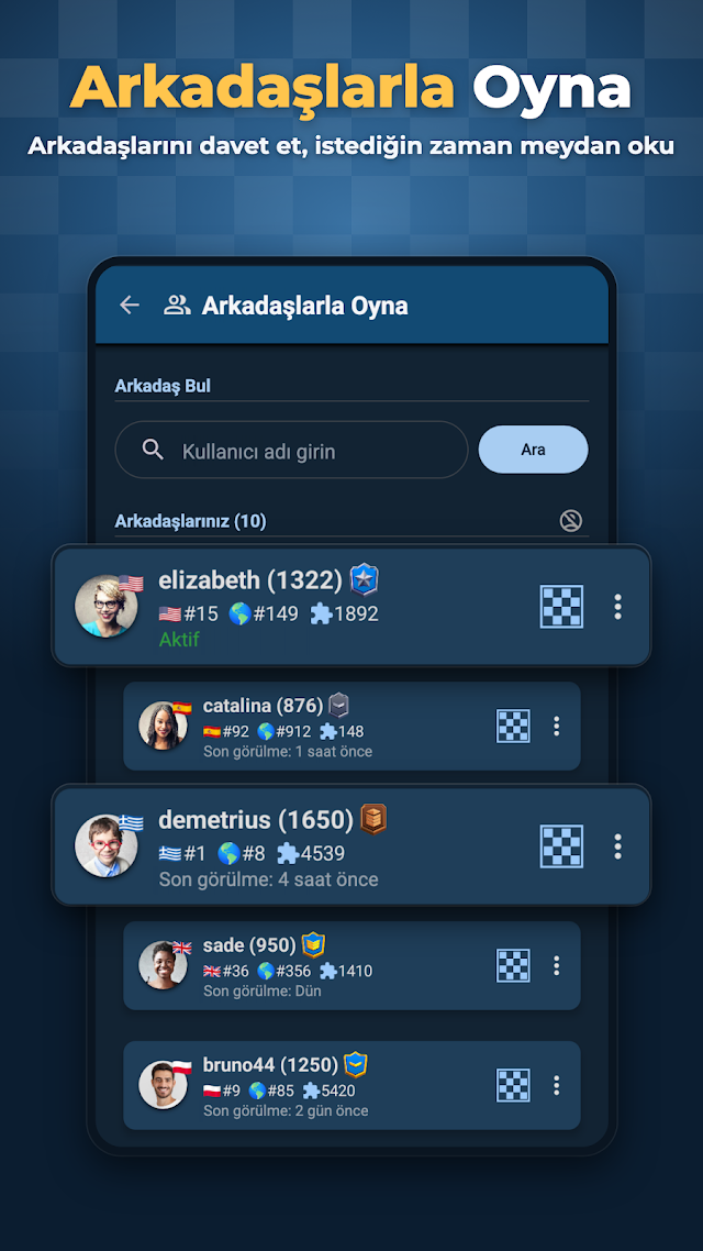 Satranç Online & Offline Resimleri
