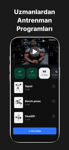 Gymwork: Antrenman Defteri Resimleri