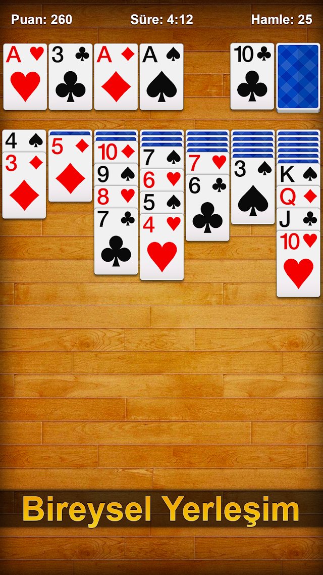 Solitaire - Türkçe Resimleri