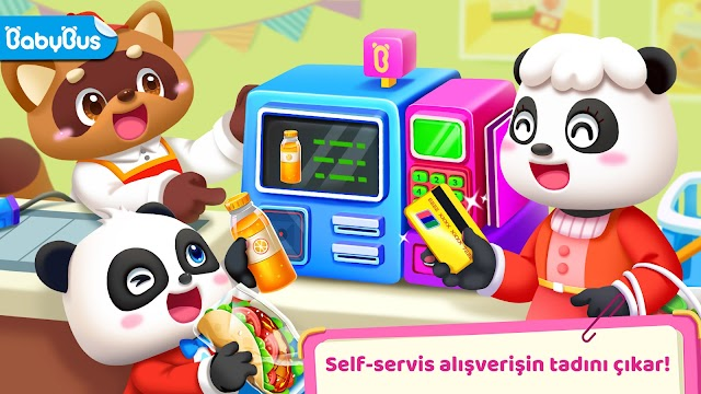 Bebek Pandanın Süpermarketi Resimleri