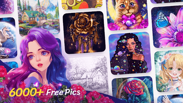 Colorscapes® - Color by Number Resimleri