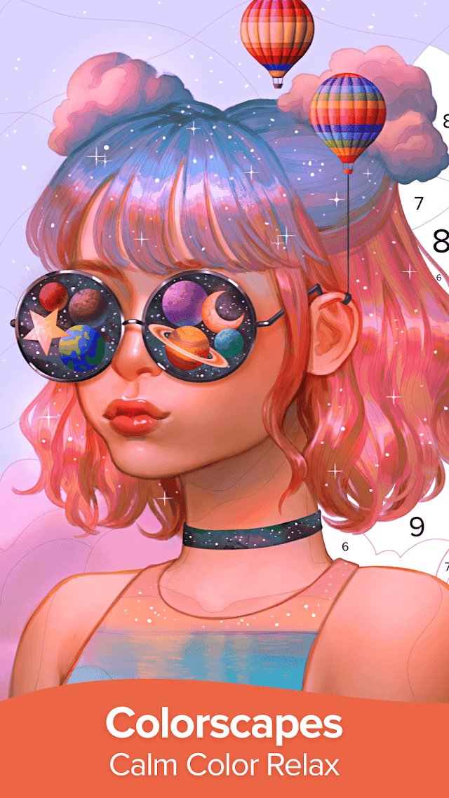 Colorscapes® - Color by Number Resimleri