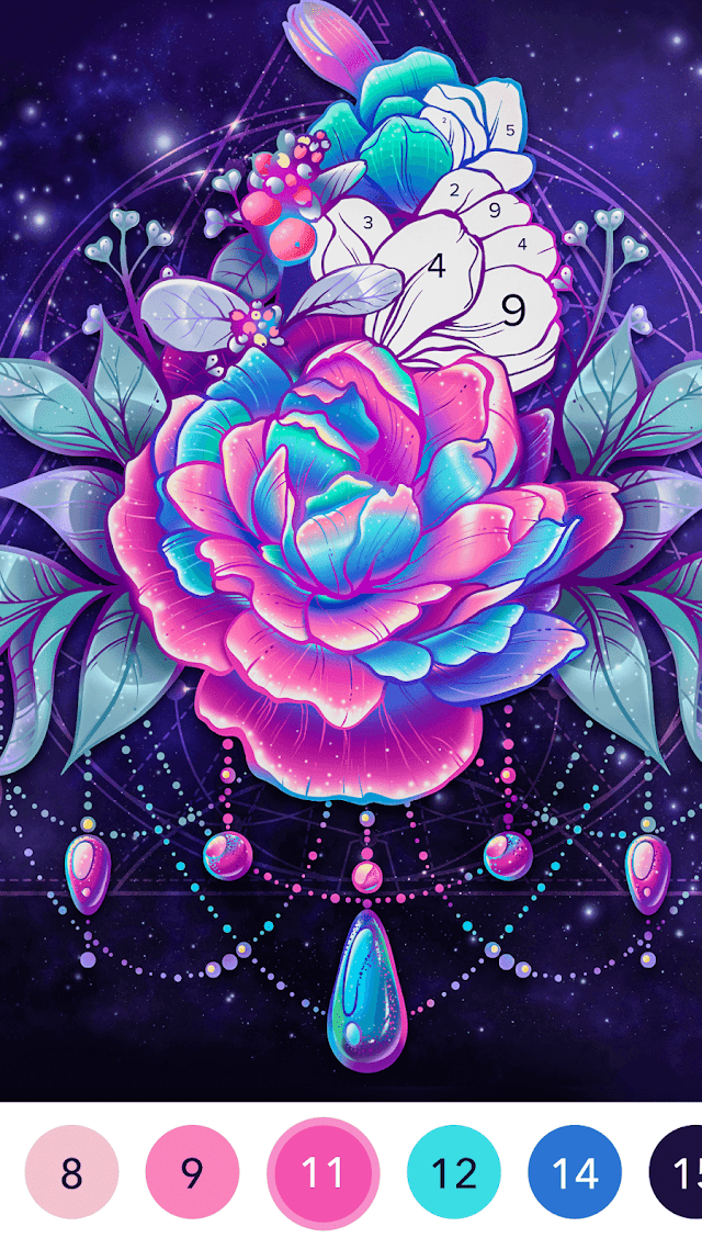 Colorscapes® - Color by Number Resimleri