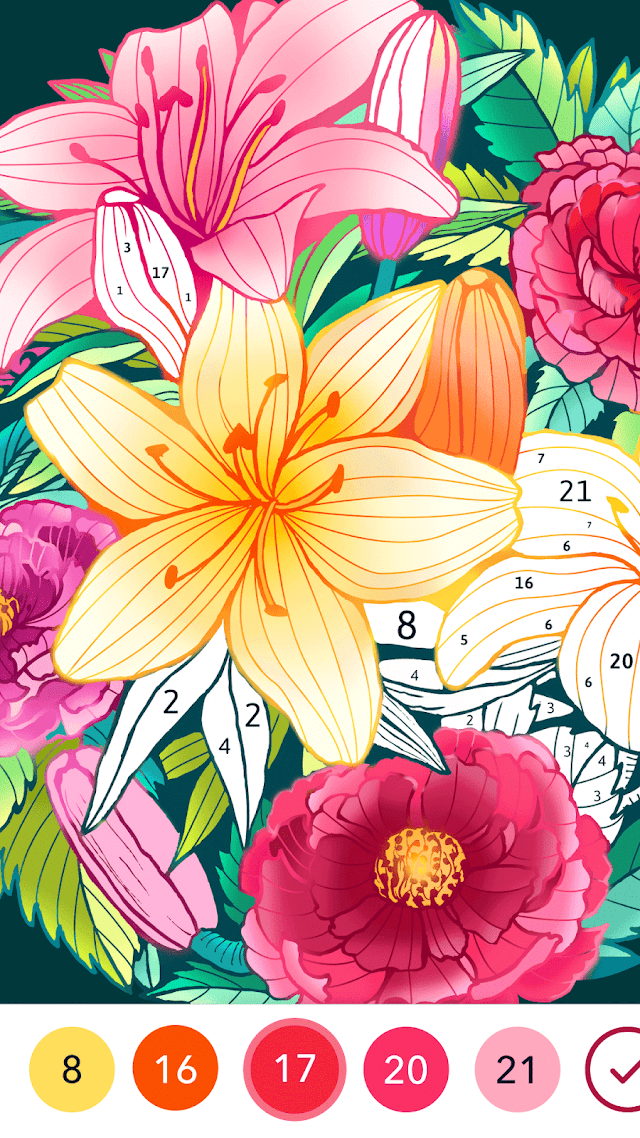 Colorscapes® - Color by Number Resimleri