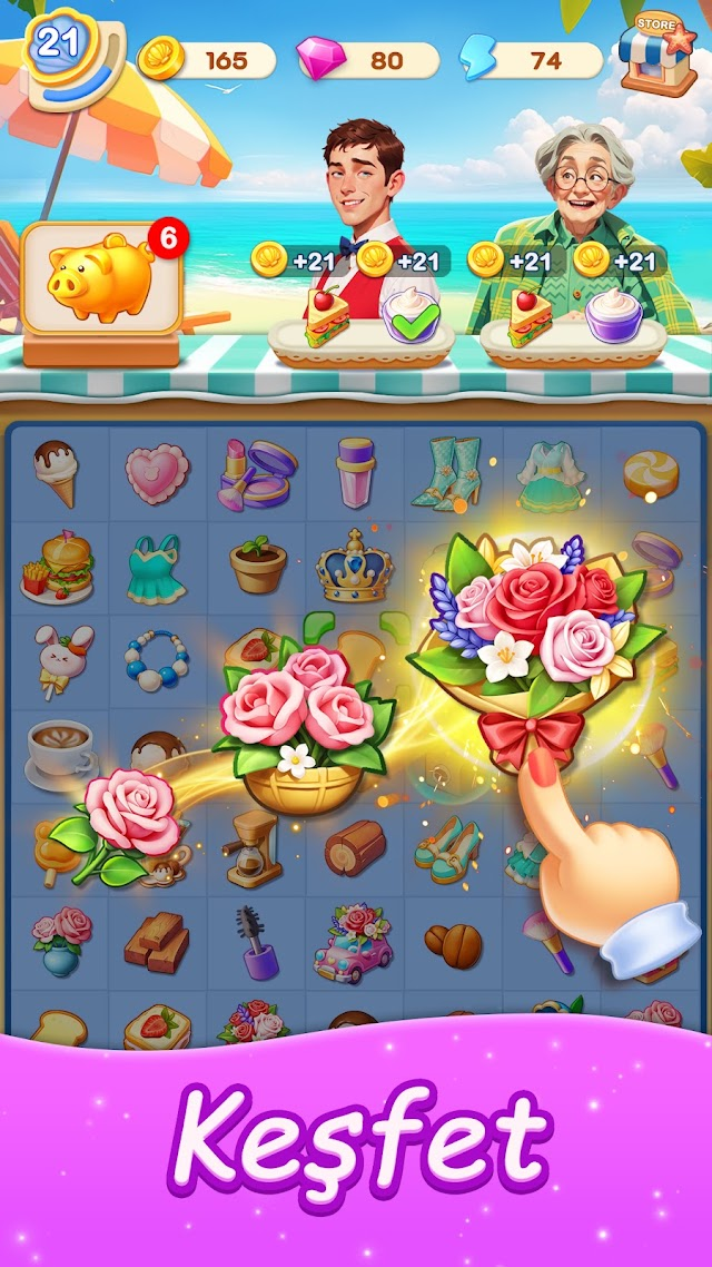 Merge Fashion: Romance Story Resimleri