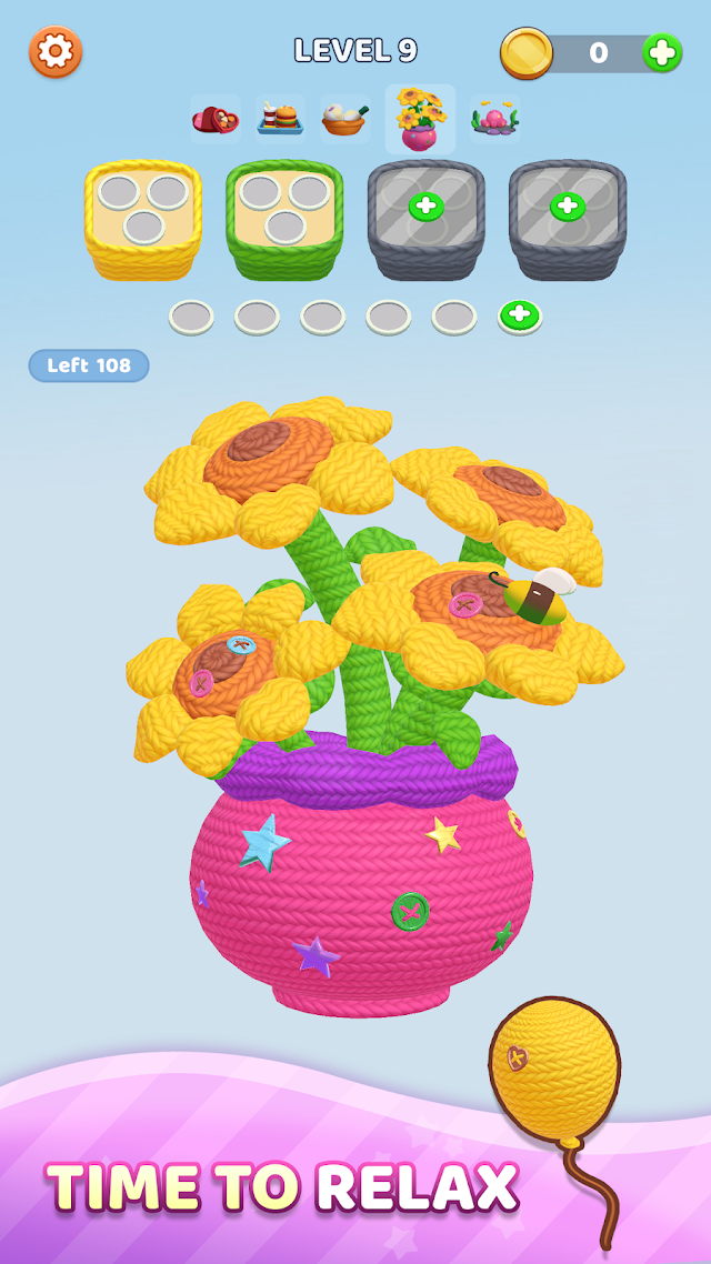 Yarn Fever! Unravel Puzzle Resimleri