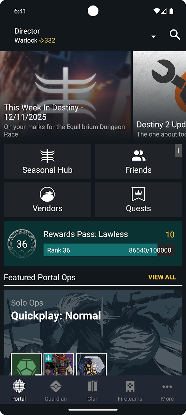 Destiny 2 Companion Resimleri
