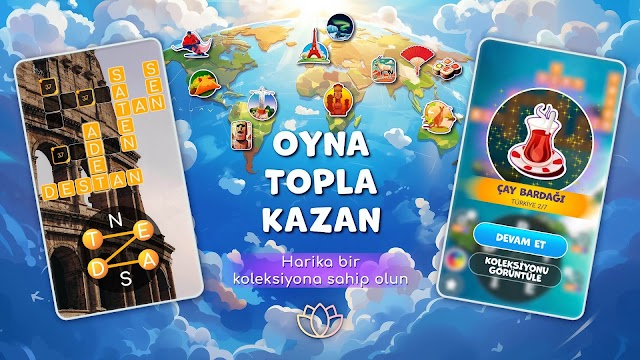 Sakinleştiren Kelime Bulmaca Resimleri