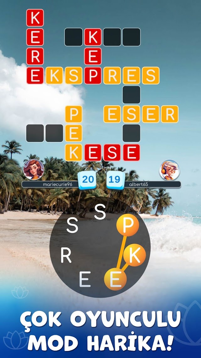 Sakinleştiren Kelime Bulmaca Resimleri