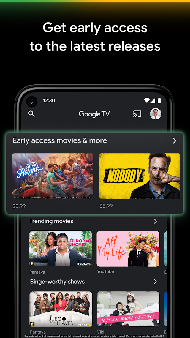 Google TV Resimleri