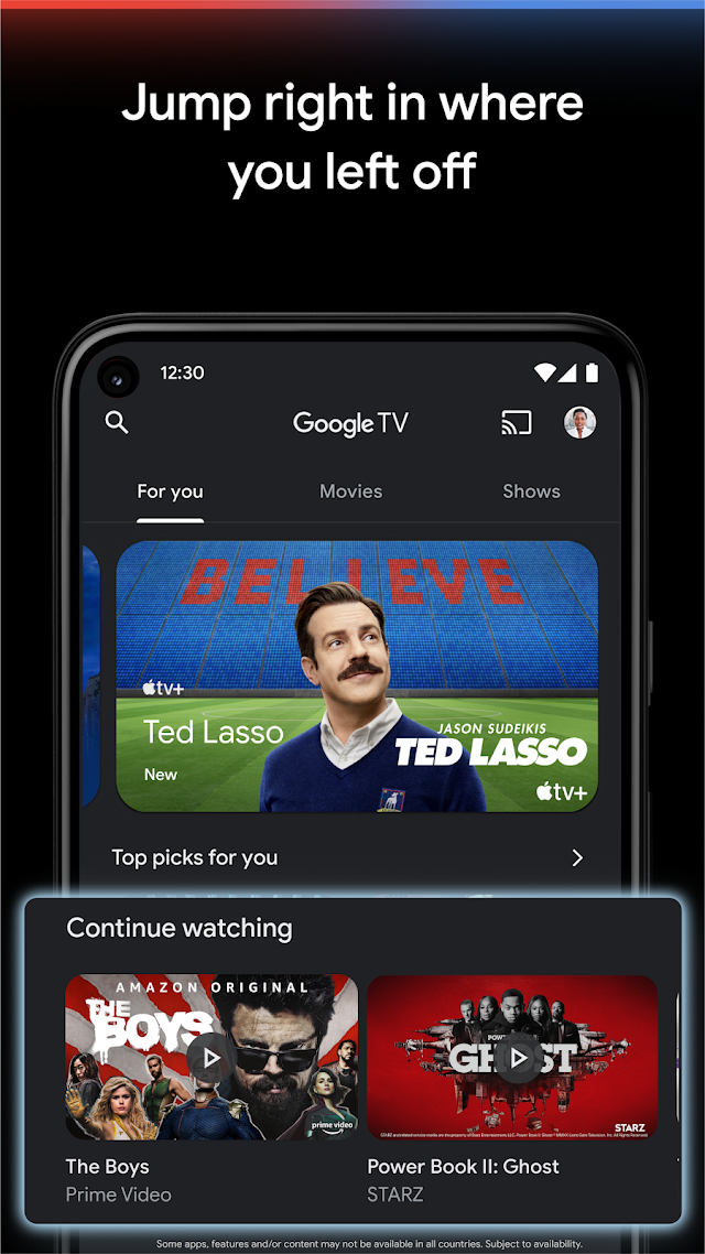 Google TV Resimleri