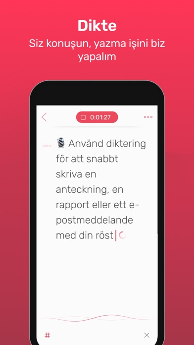 Noted - Kaydet, Transkriptle Resimleri