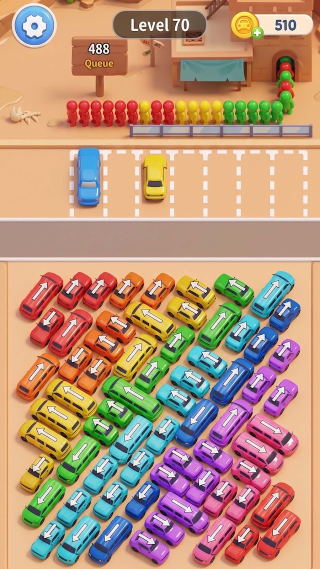 Car Jam Solver: Otobüs Oyunu Resimleri