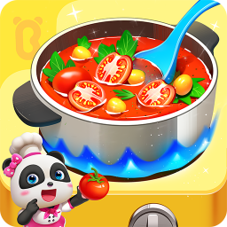 Android K���k Panda Restoran ikonu
