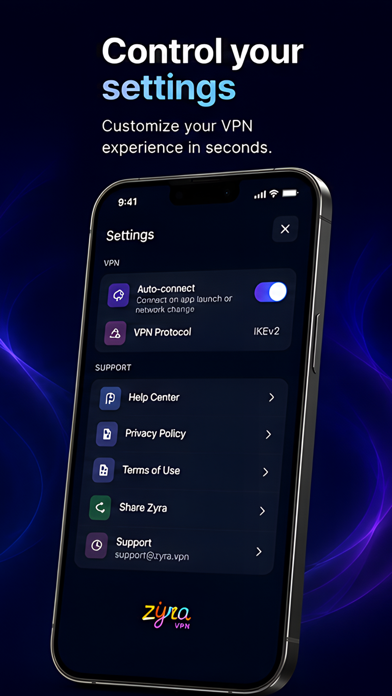 Zyra VPN Resimleri