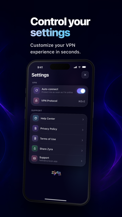 Zyra VPN Resimleri