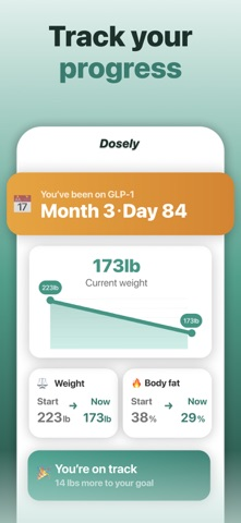 GLP-1 Tracker: Dosely Resimleri