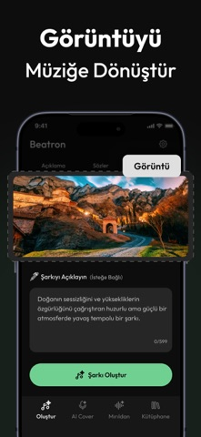 Beatron: AI Şarkı Üretici Resimleri