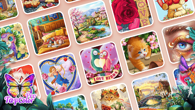 Tap Color Pro: Boyama Oyunu Resimleri
