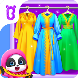 Android Bebek Panda ve Giydirme ikonu