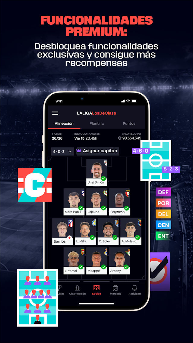 LALIGA FANTASY: Mánager Fútbol Resimleri
