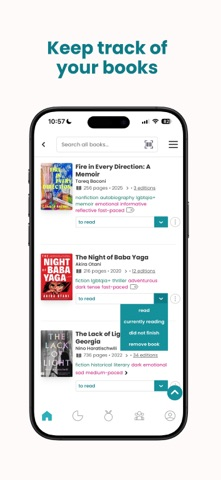 StoryGraph: Reading Tracker Resimleri