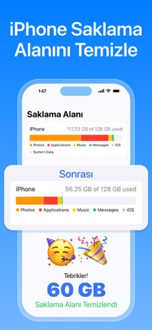CleanX: Yer Aç ve Düzenle Resimleri