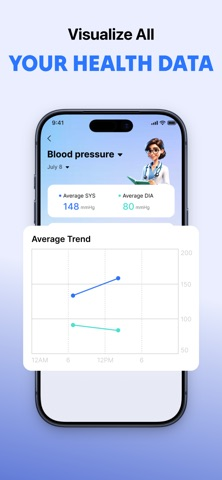 BP Log: Blood Pressure Track Resimleri
