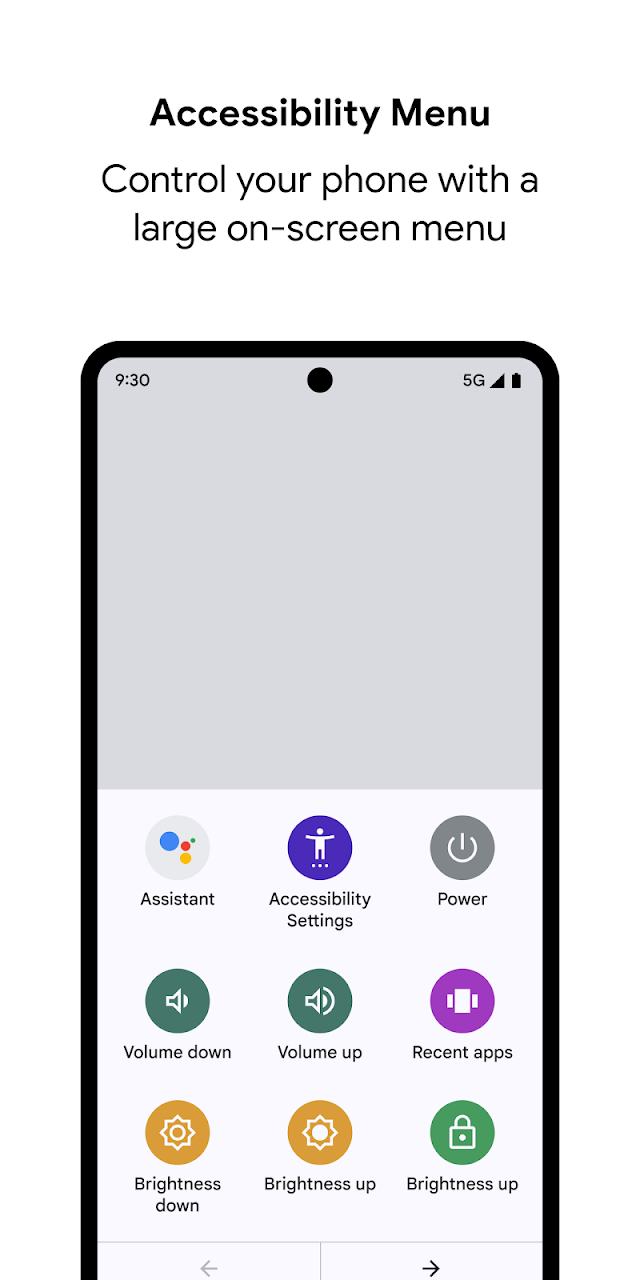 Android Erişilebilirlik Seti Resimleri