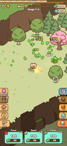 Idle Cat Gunner: Shooter RPG Resimleri