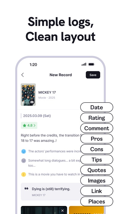 repov: A Mini Blog for Moments Resimleri