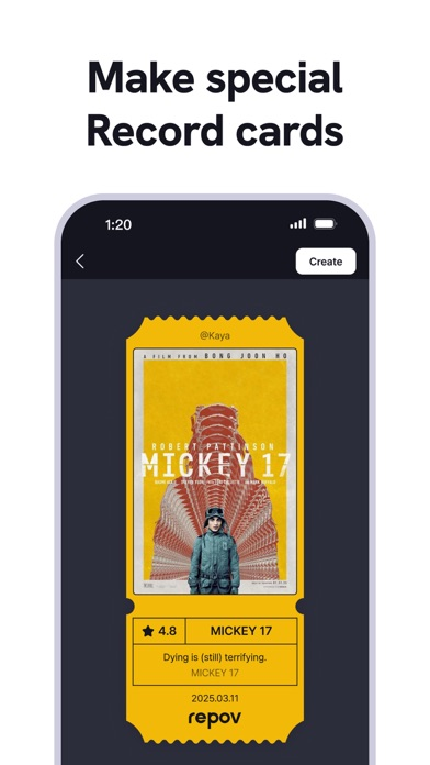 repov: A Mini Blog for Moments Resimleri