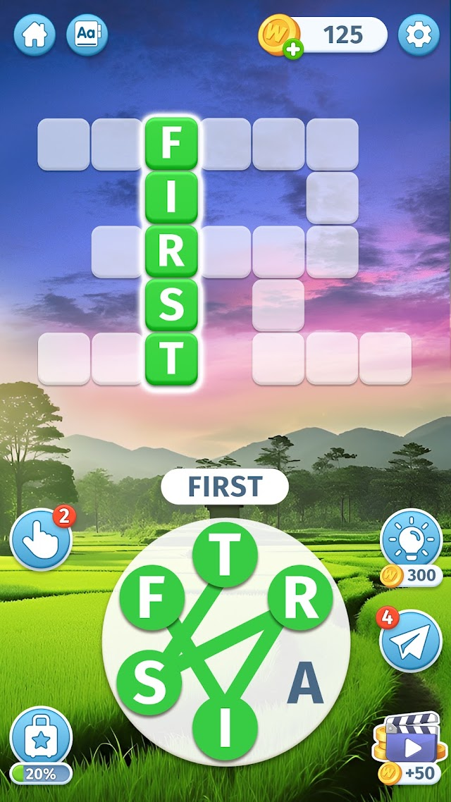 Sky Words: Relax Puzzle Games Resimleri
