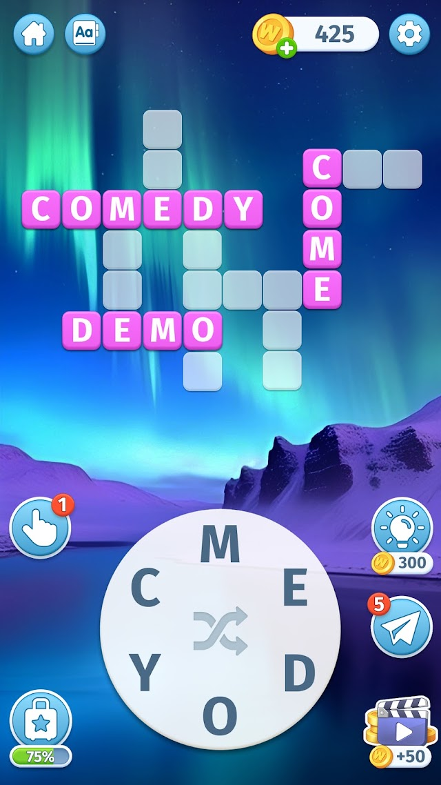 Sky Words: Relax Puzzle Games Resimleri