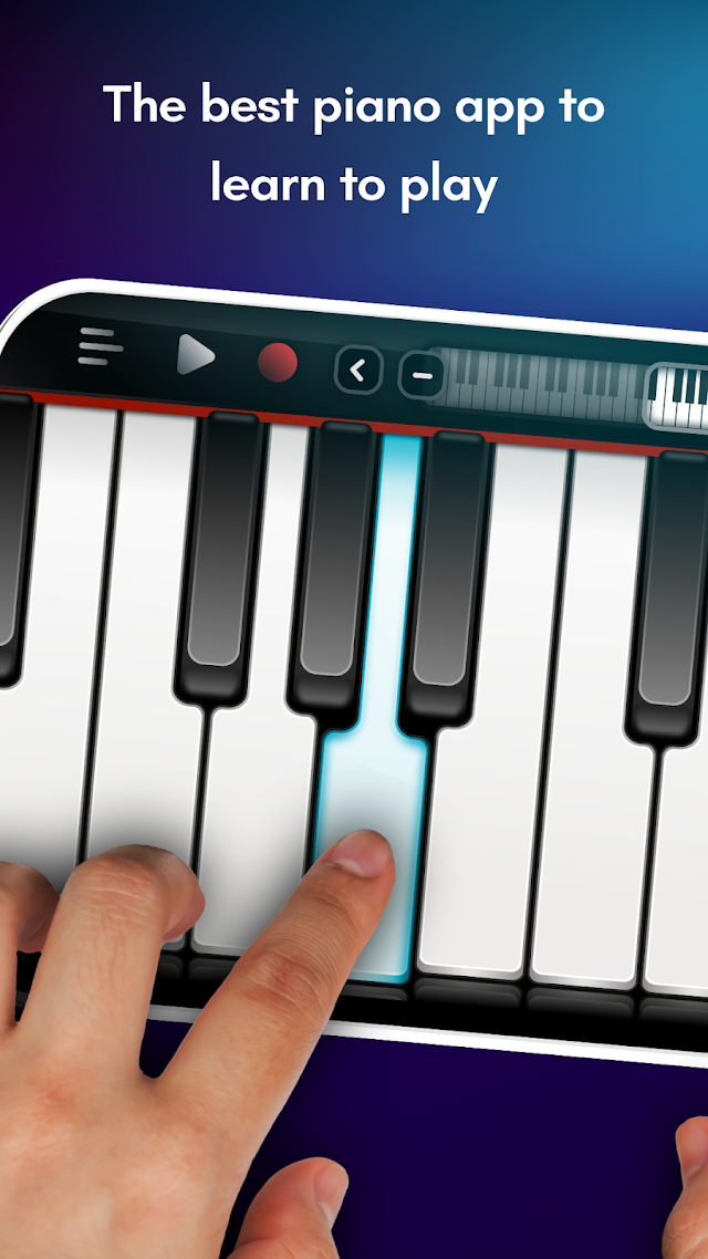 Real Piano: elektrikli klavye Resimleri