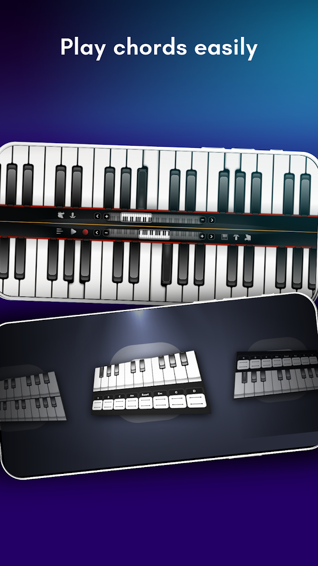 Real Piano: elektrikli klavye Resimleri