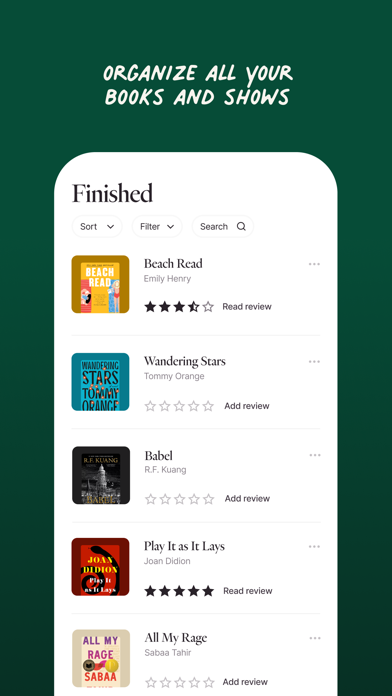 Fable: Track & Discuss Books Resimleri