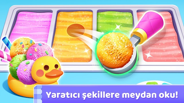 Küçük Panda'nın Dondurma Oyunu Resimleri