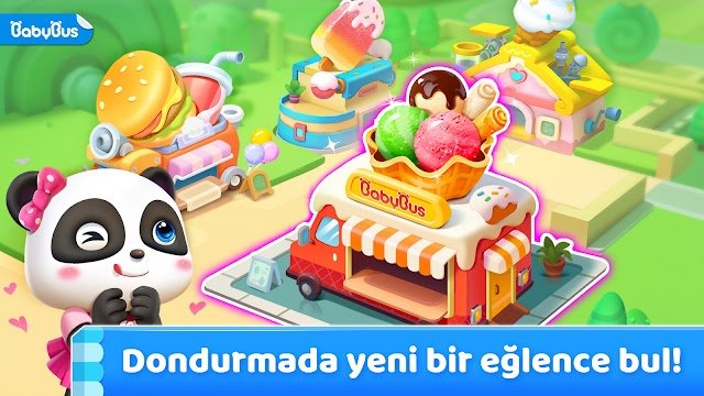 Küçük Panda'nın Dondurma Oyunu Resimleri