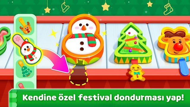 Küçük Panda'nın Dondurma Oyunu Resimleri