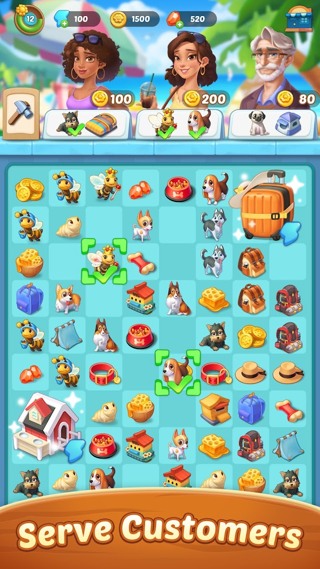 Seaside Escape®: Merge & Story Resimleri