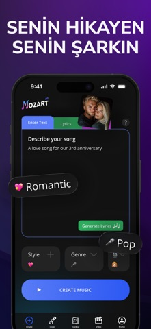 AI Müzik Oluşturucu - Mozart Resimleri