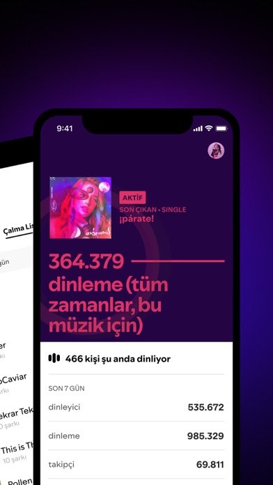 Spotify for Artists Resimleri