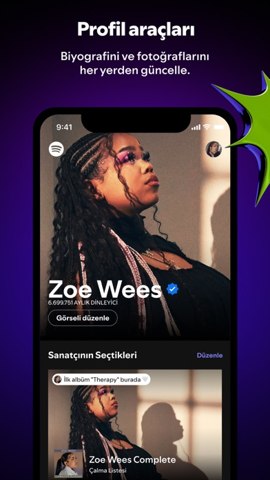 Spotify for Artists Resimleri