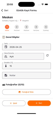 Şantiye Defteri Resimleri