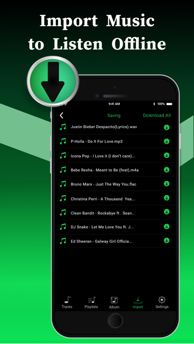 Offline Music Player Resimleri