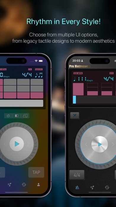 Pro Metronome - Tempo ve Akort Resimleri