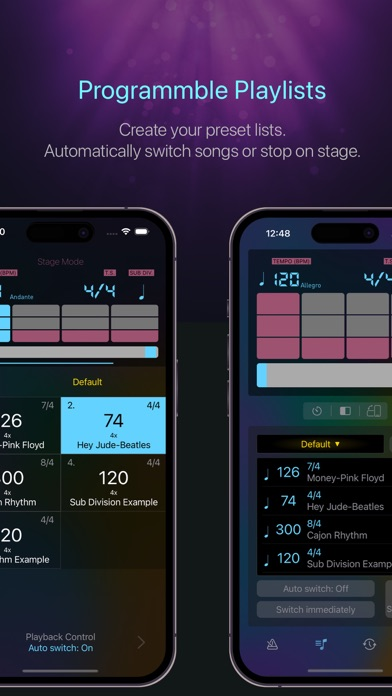 Pro Metronome - Tempo ve Akort Resimleri