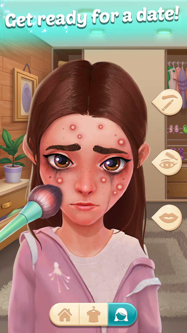 Family Town: Match-3 Makeover Resimleri